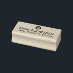 Custom Business Logo Professional Rubber Stamp<br><div class="desc">Easily personalise this custom professional rubber stamp with your own company logo. Just add your own logo, image or text. Perfect for office, scrapbooking, decorations or business stationery. Available with different ink pad colours (not included) in square sizes 1 inch, 2 inch, or 2.5 inch with a handle or without...</div>