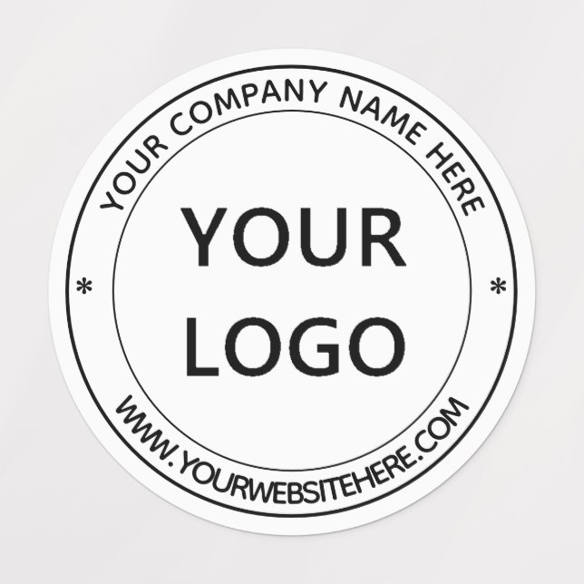 Custom Business Logo Promotion Personalised Stamp (Design 1)