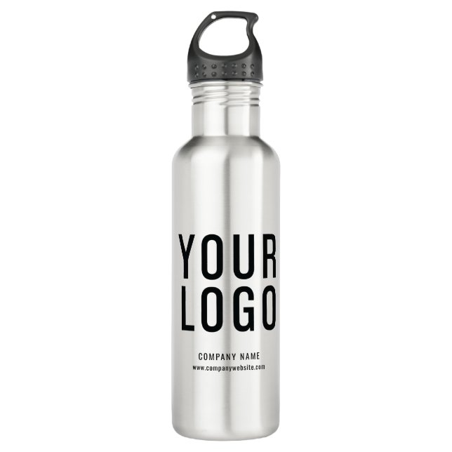 Custom Business Logo Promotional 710 Ml Water Bottle (Front)