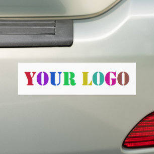 Custom Business Logo Promotional Bumper Stickers