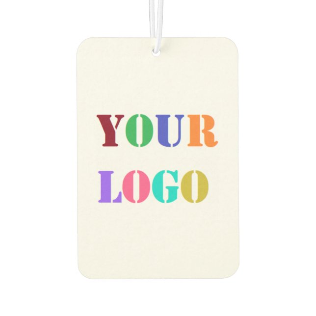 Custom Business Logo Promotional Car Air Freshener (Back)
