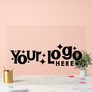 Custom Business Logo Promotional Company Simple Acrylic Sign