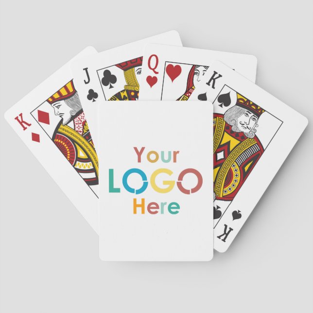 Custom Business Logo Promotional Deck Playing Cards (Back)