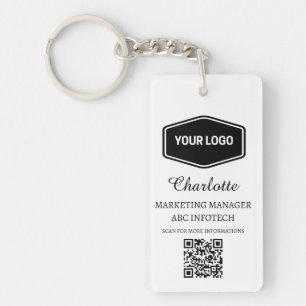 Custom Business Logo Promotional Key Ring