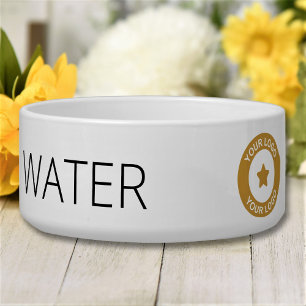 Custom Business Logo Promotional Pet Water