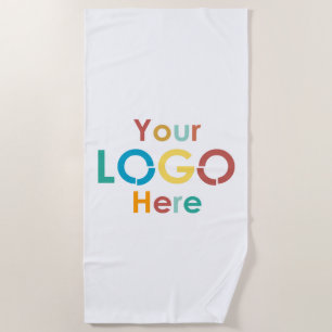 Custom Business Logo Promotional Pool Beach Towel