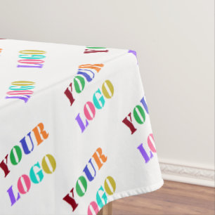 Custom Business Logo Promotional Tablecloth