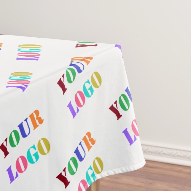 Custom Business Logo Promotional Tablecloth (In Situ)