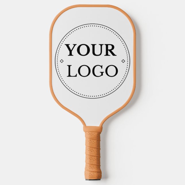Custom Business Logo Promotional Tan Pickleball Paddle (Front)