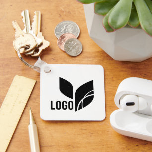 Custom Business Logo QR Code Marketing Key Ring