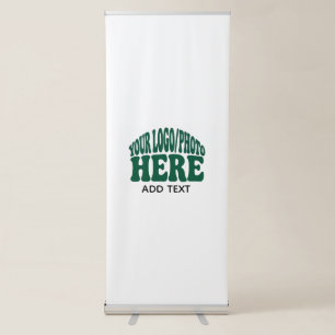 Custom Business Logo Retractable Banner