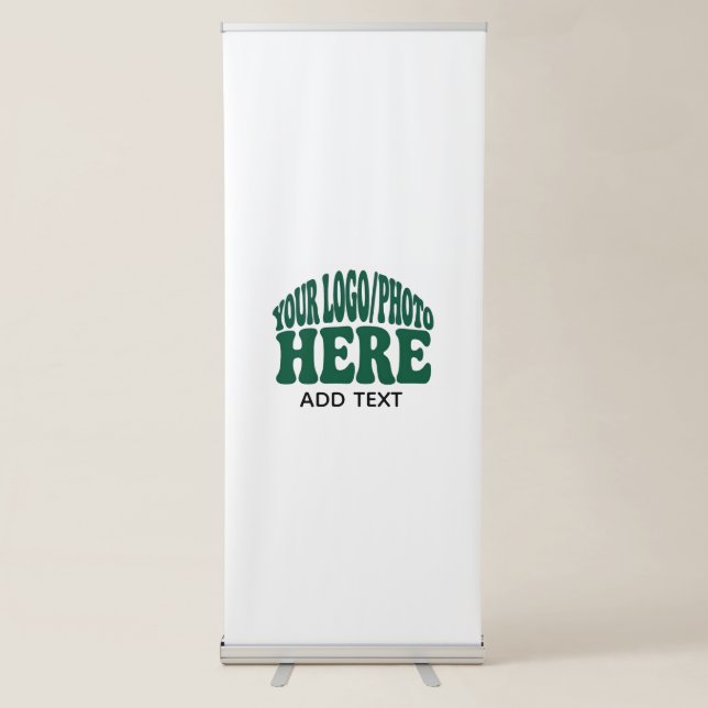 Custom Business Logo Retractable Banner (Front)