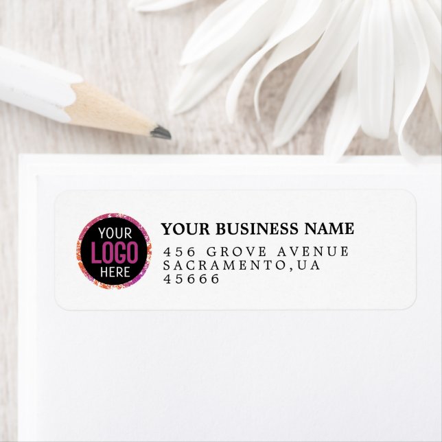 Custom Business Logo Return Address  (Insitu)