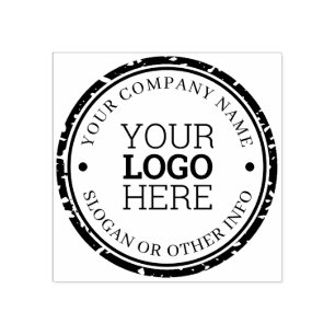 Custom Business Logo Rubber Stamp