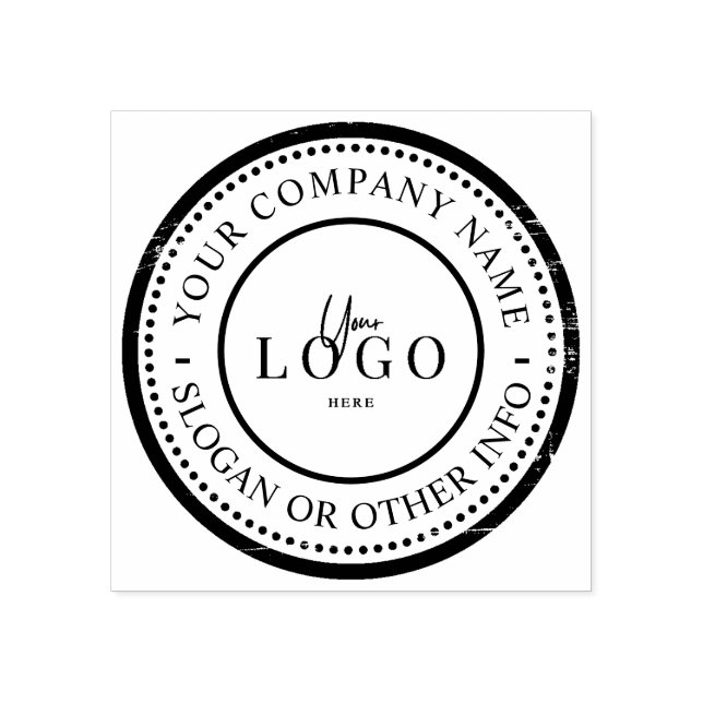 Custom Business Logo Rubber Stamp (Imprint)