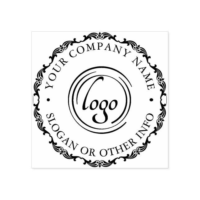 Custom Business Logo  Rubber Stamp (Imprint)