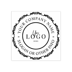 Custom Business Logo Rubber Stamp