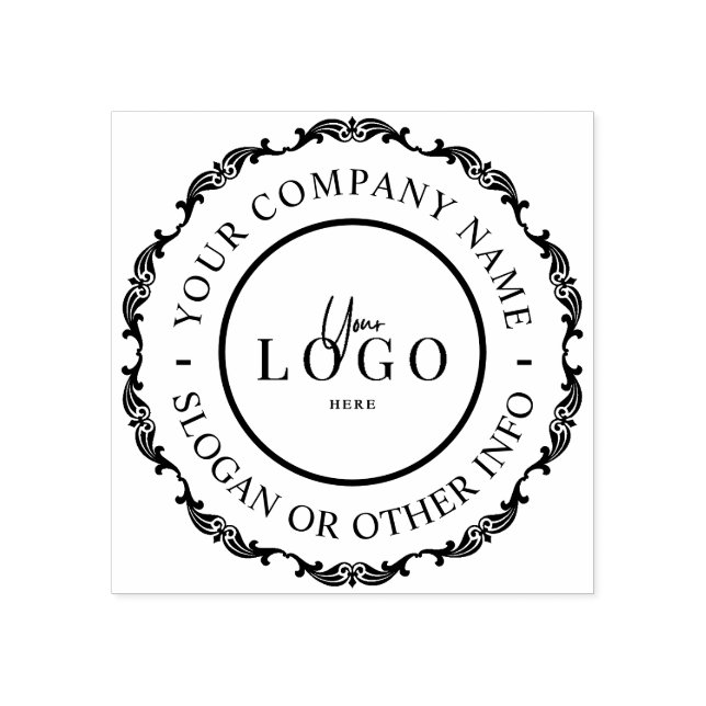 Custom Business Logo Rubber Stamp (Imprint)