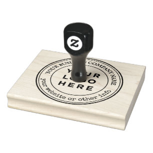 Custom Business Logo Rubber Stamp