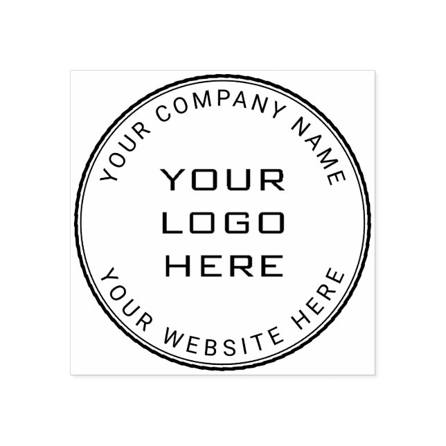 Custom Business Logo Rubber Stamp (Imprint)