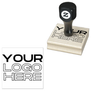 Custom Business Logo Rubber Stamp