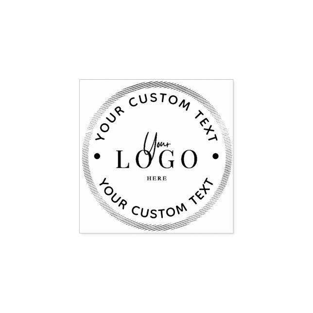 Custom Business Logo Rubber Stamp (Imprint)