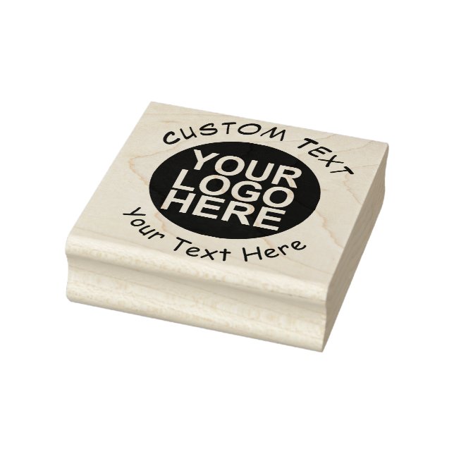 Custom Business Logo Rubber Stamp (Stamp)