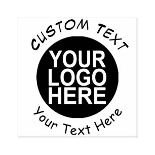 Custom Business Logo Rubber Stamp
