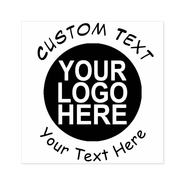 Custom Business Logo Rubber Stamp (Imprint)