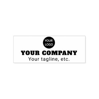 Custom Business Logo Rubber Stamp Add Your Logo