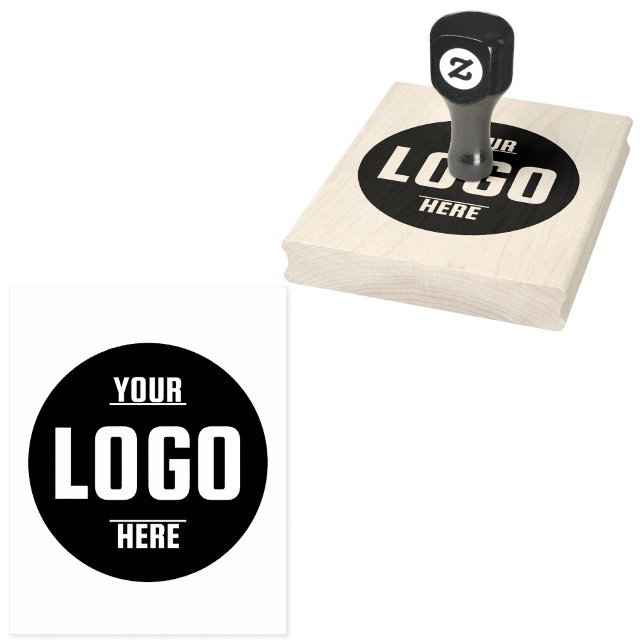 Custom Business Logo Rubber Stamp – Handmade (Custom Business Logo Rubber Stamp – Handmade)