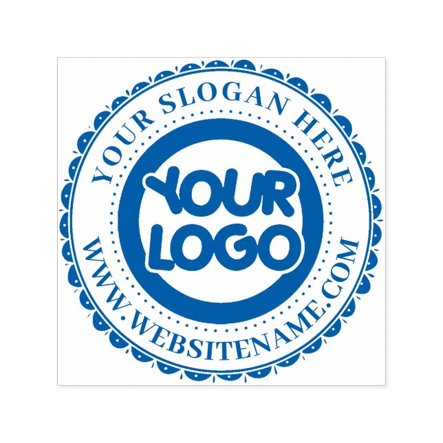 Custom Business Logo Self-inking Stamp (Design)