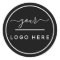 Custom Business Logo Simple Stickers