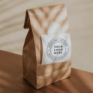 Custom Business Logo & Slogan Self-inking Stamp