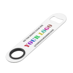 Custom Business Logo Social Media Bar Key Example