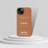Custom Business Logo & Social Media Minimalist iPh