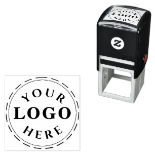 Custom Business Logo Stamp Self-Inking Design