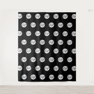 Custom Business Logo Step and Repeat Tapestry