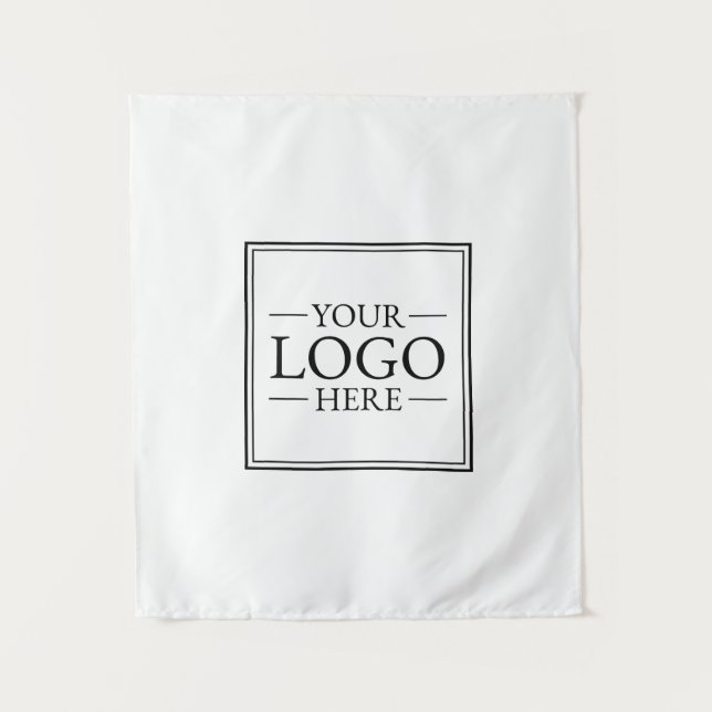 Custom Business Logo Tapestry (Front)