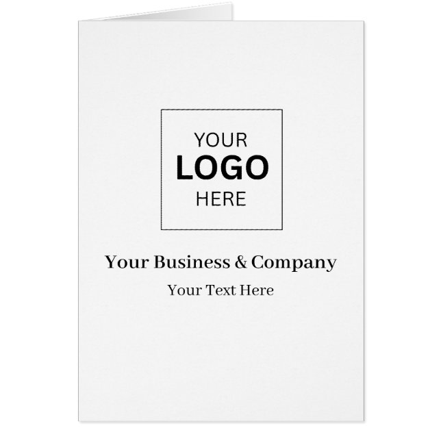Custom Business Logo Template (Front)