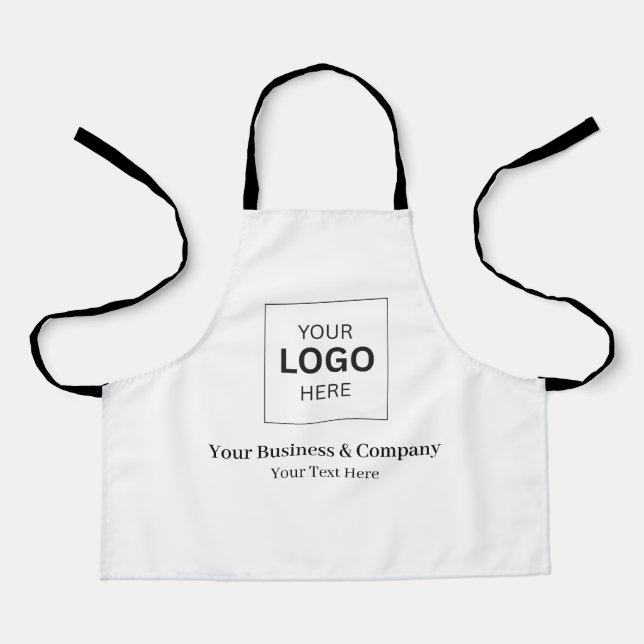 Custom Business Logo Template Apron (Front)