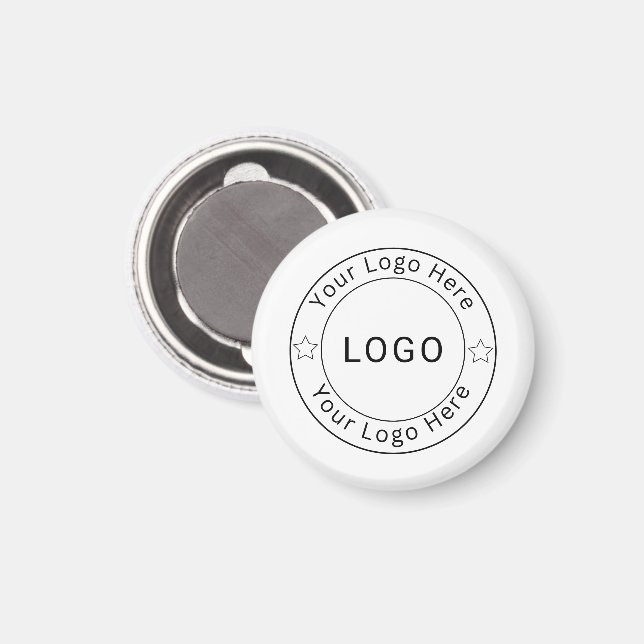 Custom Business Logo Template Magnet (Front/Back)