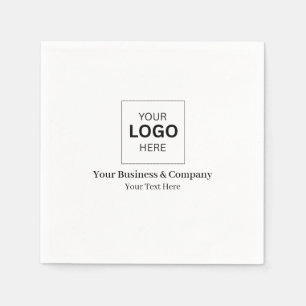 Custom Business Logo Template Napkin