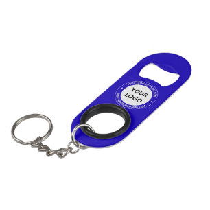 Custom Business Logo Text Keychain Bottle Opener