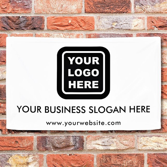 Custom Business Logo Text Promotional Banner (Creator Uploaded)