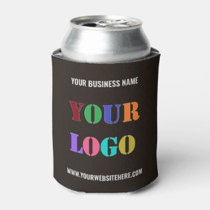 Custom Business Logo Text Promotional Can Cooler