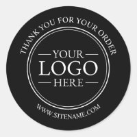 Custom Business Logo Thank You