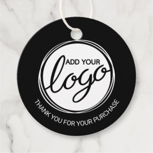 Custom Business Logo Thank You Favour Tags