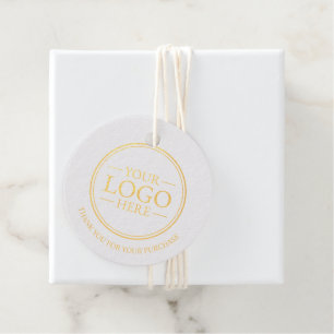 Custom Business Logo Thank You Favour Tags