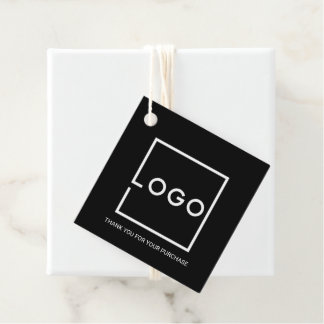 Custom Business Logo Thank You Favour Tags